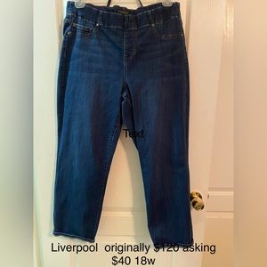 Liverpool 18w jeans. Originally $130 asking $40
